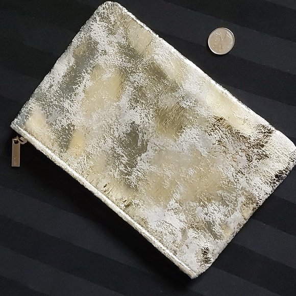 Sephora Metallic Cosmetic Bag/Clutch - Picture 2 of 5